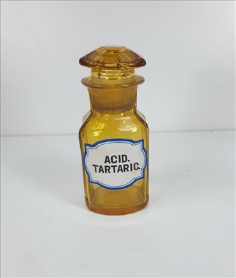 Apotekarska/Medicinska boca kristal staklo