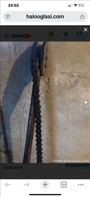 Klešta za cevi sa lancem