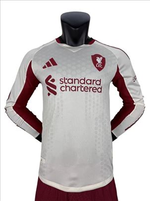 Liverpool 2025/2026 gostujuci dres dugi rukavi