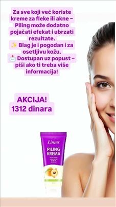 Piling krema za lice bez mitisera
