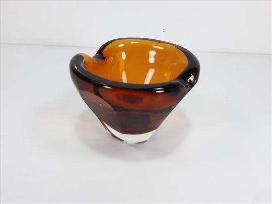 Vintage MURANO staklo art deko piksla