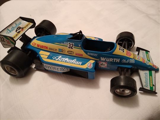Burago formula 1, 1:24, Italy, ostecena nalepnica