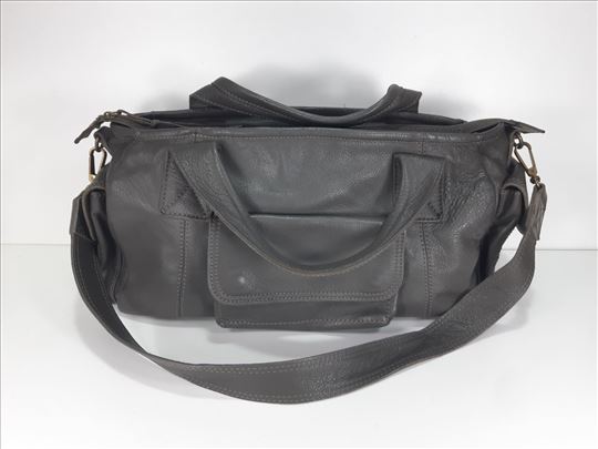 HM prirodna boks koža velika torba