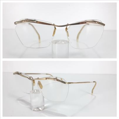 Vintage dioptrijski okvir pozlata