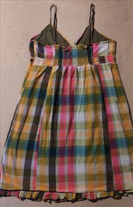 EDC by Esprit karo haljina br.44 -L/XL 100% pamuk