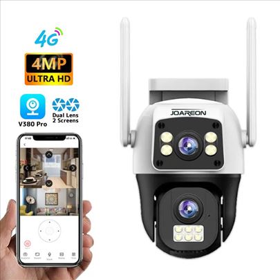 Kamera za video nadzor, 4G PTZ dvos, Širokougaona