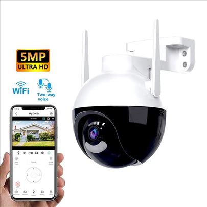 Kamera za video nadzor, WiFi, Bežična, Širokougaon