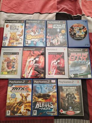 Sony Ps2 kolekcija 10 Hit original igrica/Povoljno