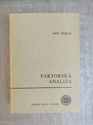 Ante Fulgosi - Faktorska Analiza