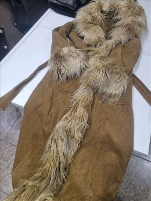 Duga, plišana parka