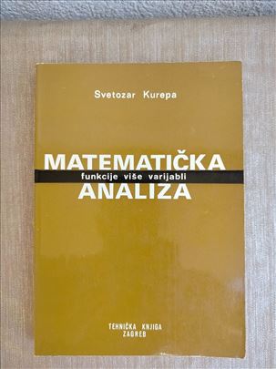 Matematička analiza 3 - funkcije više varijabli 