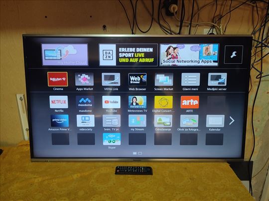 panasonic 4k smart tx-48axw634 ultra hd 1200hz wif