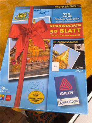 Fotografski papir za inkjet, 230g,28 listova.A2497