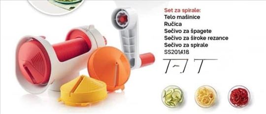Set za spirale Tupperware