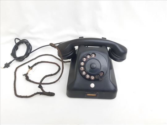 Vintage 40e automatik telefon Iskra ATA 2 bakelit