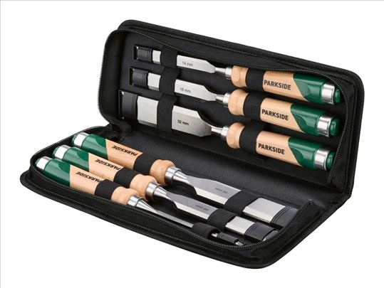 Set dleta za drvo parkside novo 3 god garancija