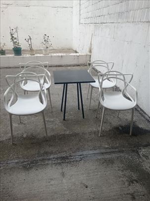 Stolovi i stoloce da dvoriste,baste i terase