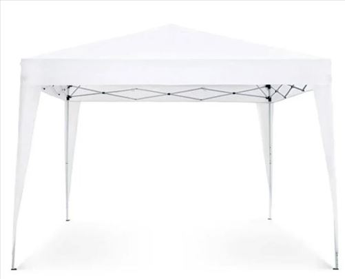Harmonika Tenda 3x3m bela novo made in Italy