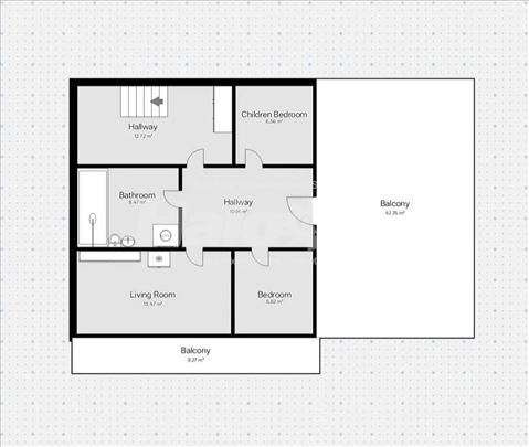 Izdaje se stan 70m2+40m2 terase, Centar grada