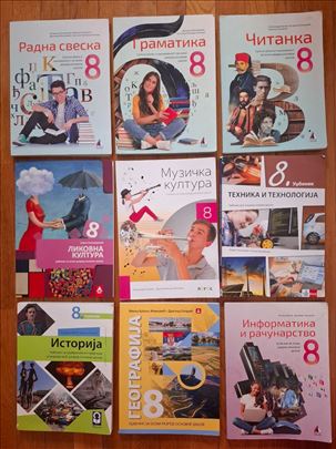 Udžbenici za 8. razred akcija