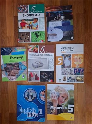 Udžbenici za 5. razred akcija