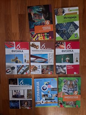 Udžbenici za 6. razred akcija