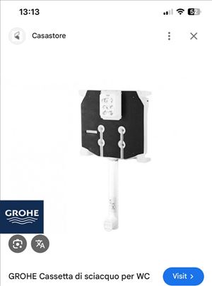 Ugradni vodokotlic sa duplim tasterom GROHE