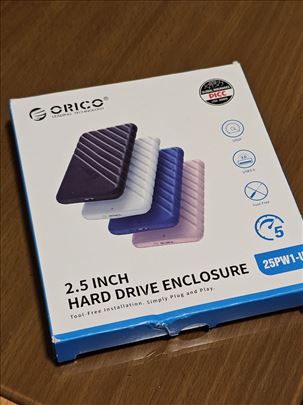 2,5 m.2 NVMe kućište za SSD ili hard disk USB 3.2