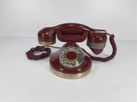 Vintage TELCER Telefonia Italy 18K pozlata
