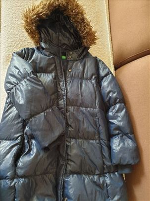 Benetton teget duga perjana jakna sa krznom