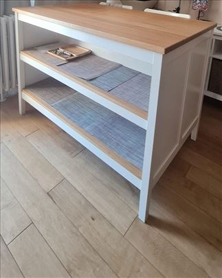 Ikea kuh. ostrvo+dve stolice 