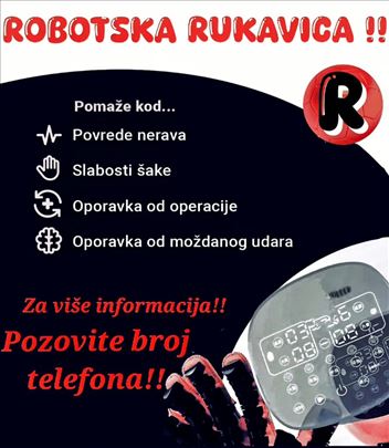 Robotska rukavica za rehabilitaciju šake