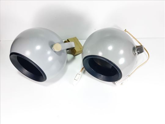 Vintage 70e Space Age 'Eyeball' lapme Zagreb-YU