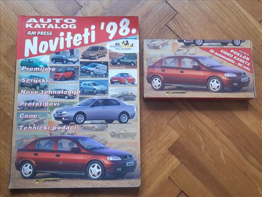 Auto katalog Noviteti 1998. + VHS kaseta