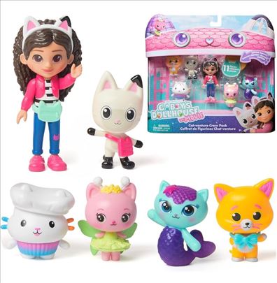 Gabina kuća lutaka set figura Cat Venture 2025Film
