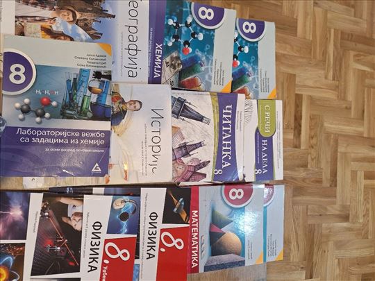 Knjige za 5,6,7, i 8 razref