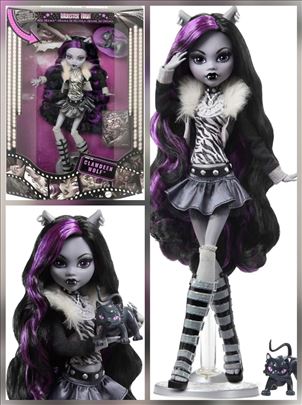 Monster High Reel Drama Clawdeen Wolf lutka