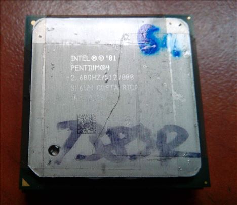 Procesor (63) Intel Pentium 4 2600 MHz-800-512
