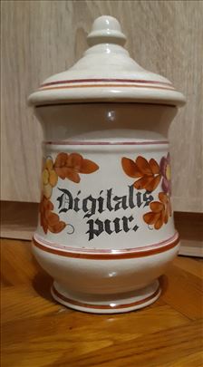 Vintage apotekarska posuda Lek Ljubljana