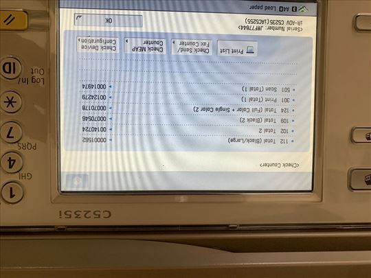 Canon Iradv-C 5235i color fotokopir servisiran 