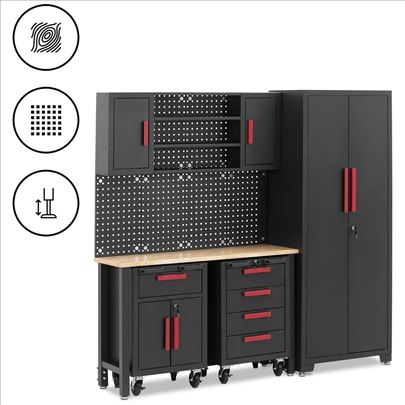 MSW ormar za alat modularni - Panel 132x42,7x2,5cm