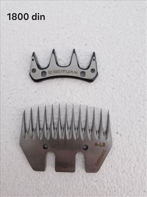 Rezervni noz i cesalj za masinu za sisanje ovaca