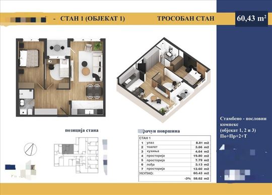 Stambeno poslovni objekat-najlepši deo Adica