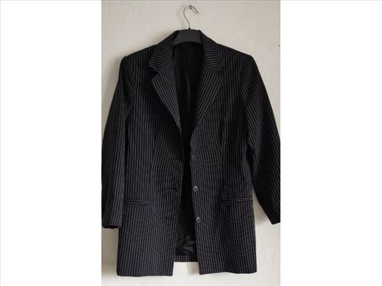 Unikatni duži prugasti sako vel. S/M