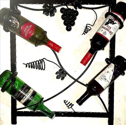 Zidni stalak za vino 