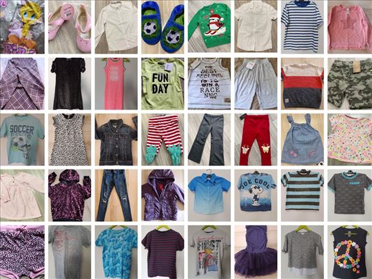40 komada odlicne decije garderobe 
