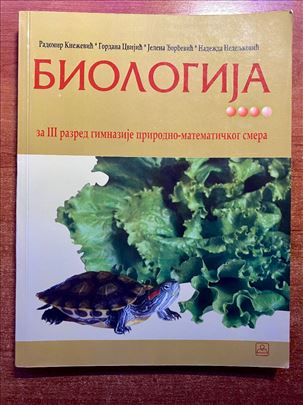 Biologija za 3. razred gimnazije prirodno smera