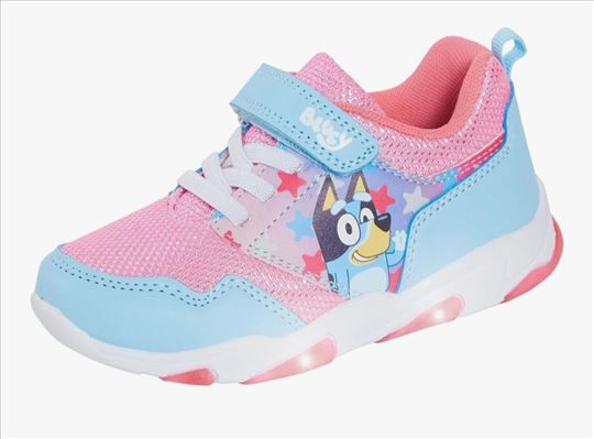 Blui patike,svetleći đon,pl-roze, dok ima brojeva