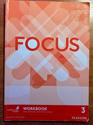Focus 3, radna sveska za engleski jezik 
