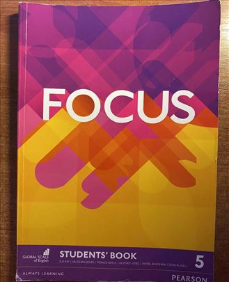 Focus 5, udžbenik + word store(4.razred gimnazije)